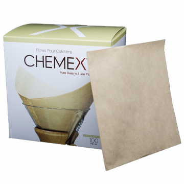 Chemex - Boîte de 100 filtres pour cafetière
