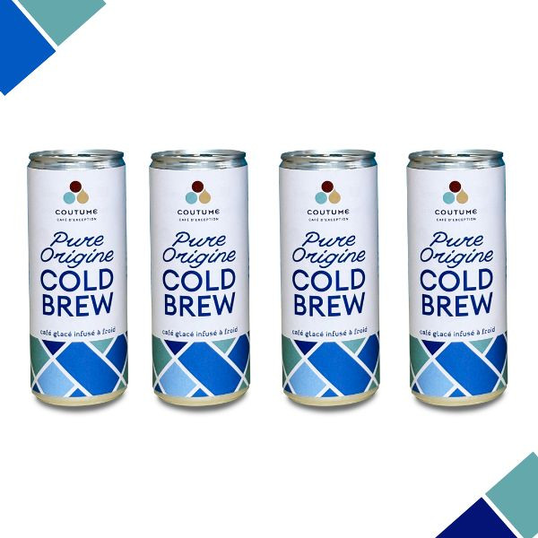 Cold Brew Bio | Pack de 4 canettes