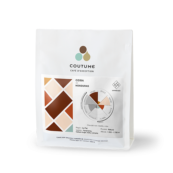 Café BIO en grains ou moulu Honduras | Ceiba 250g