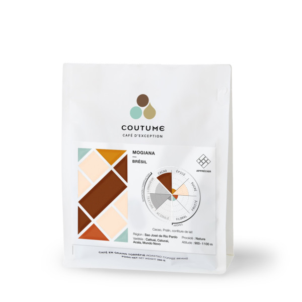 Café en grains ou moulu Brésil|Mogiana 250g Café en grains ou moulu Brésil|Mogiana 250g
