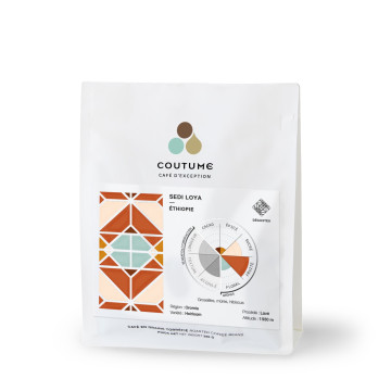 Café en grains ou moulu Éthiopie | Sedi Loya BIO 250g